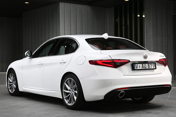 Alfa Romeo Giulia rear