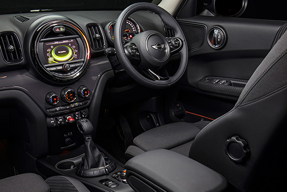 mini countryman interior