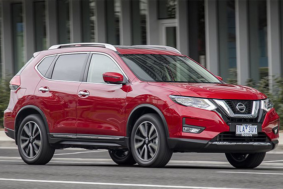 Nissan x trail 2017  front