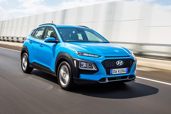 Hyundai kona front