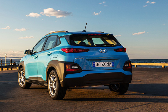 hyundai kona rear