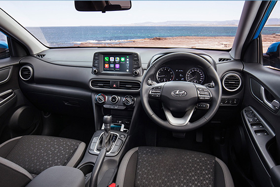 hyundai kona interior
