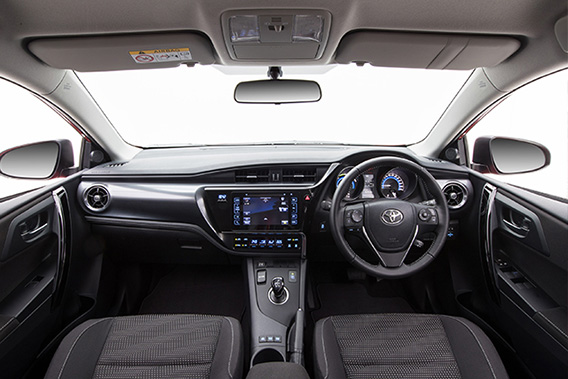 Toyota Corolla Hybrid interior