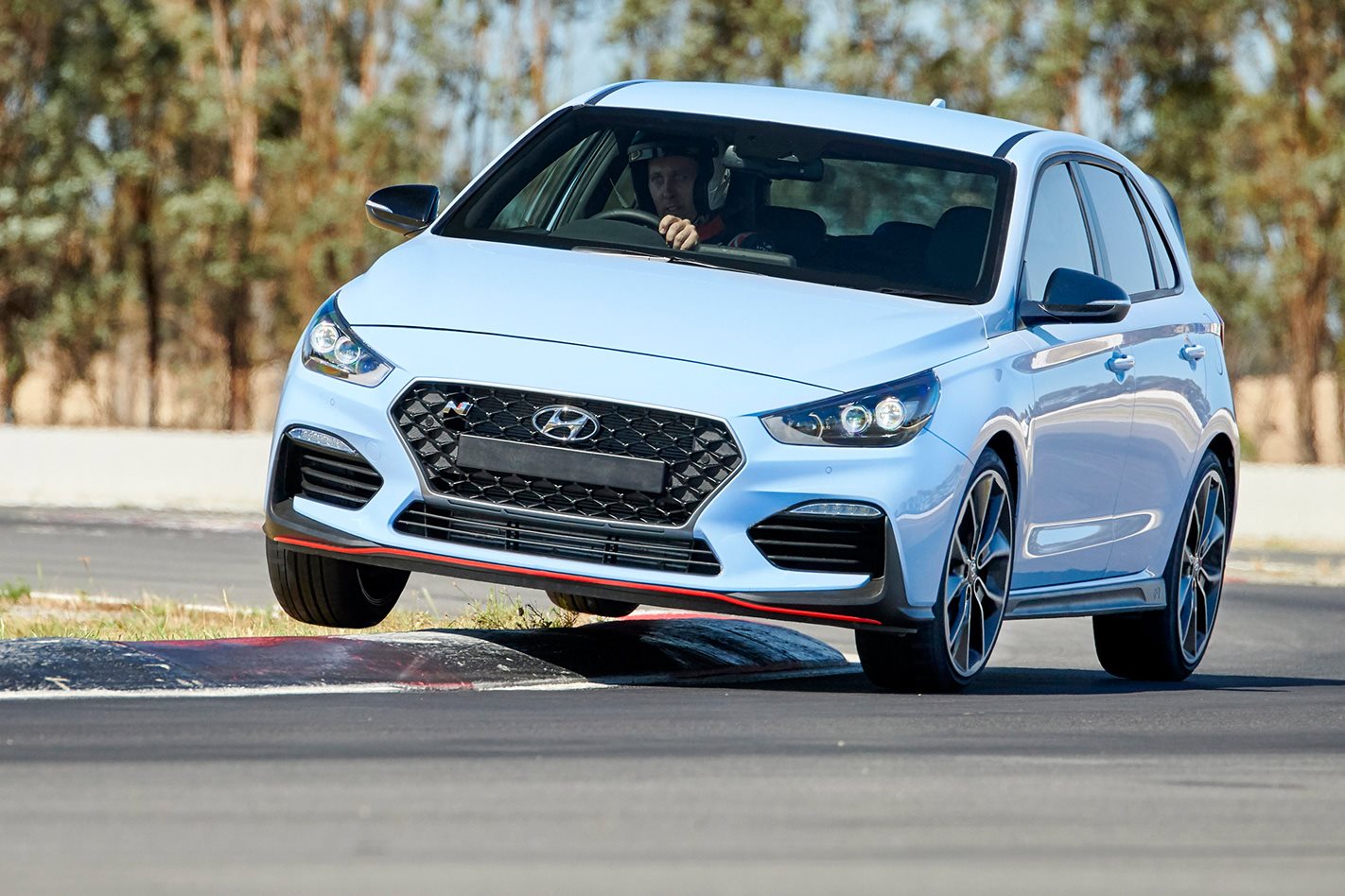 Hyundai i30N racetack